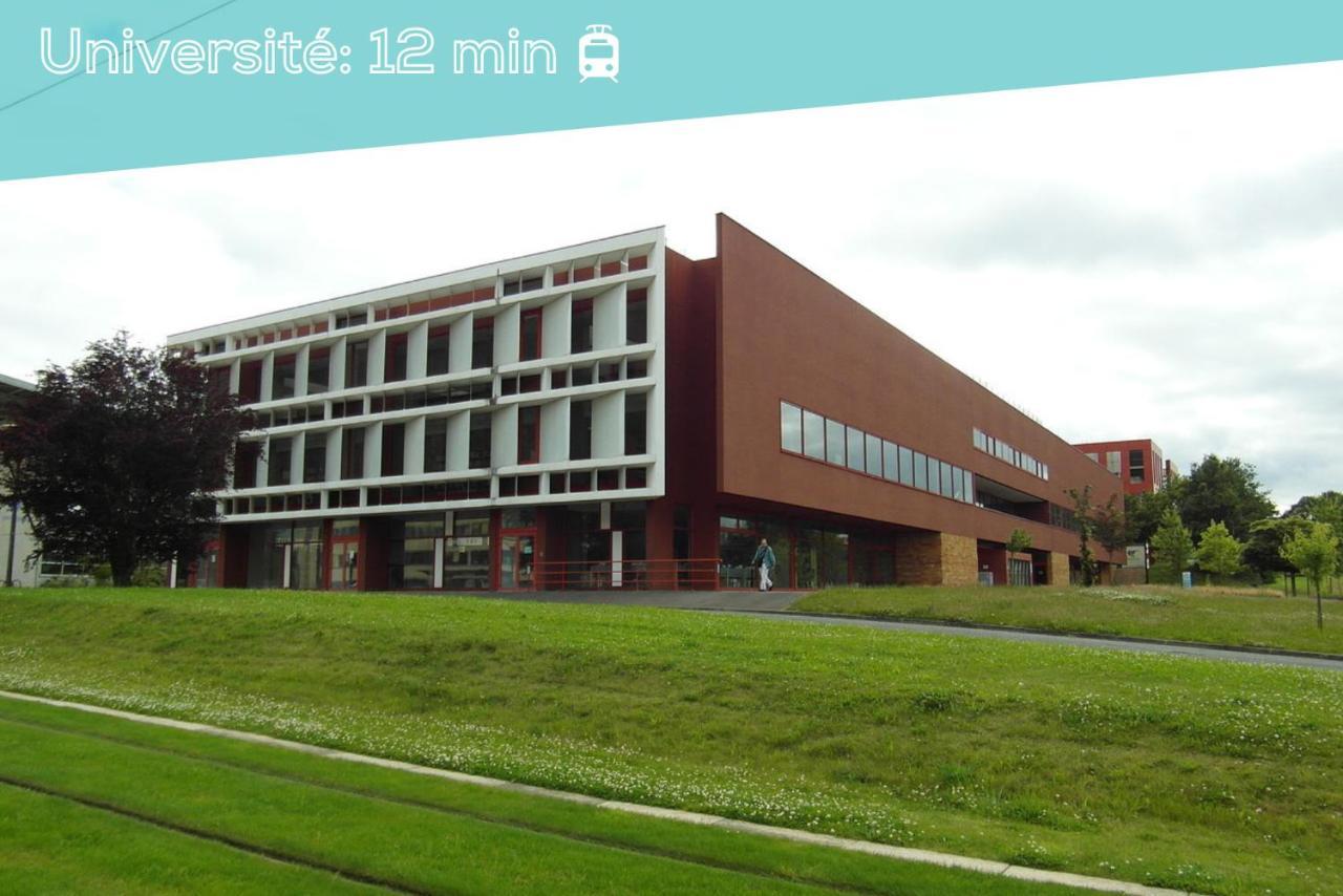 Gracy Studio - Centre Ville - Tramway - Wifi Le Mans Dış mekan fotoğraf